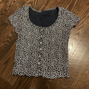 Brandy Melville Zelly Floral Top